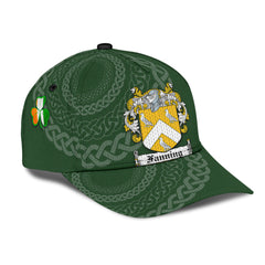Clan Fanning Coat Of Arms - Irish Family Crest St Patrick's Day Classic CapPW12 Classic Cap - Fanning Coat Of Arms St Patrick's Day Classic Cap Irish Cap   