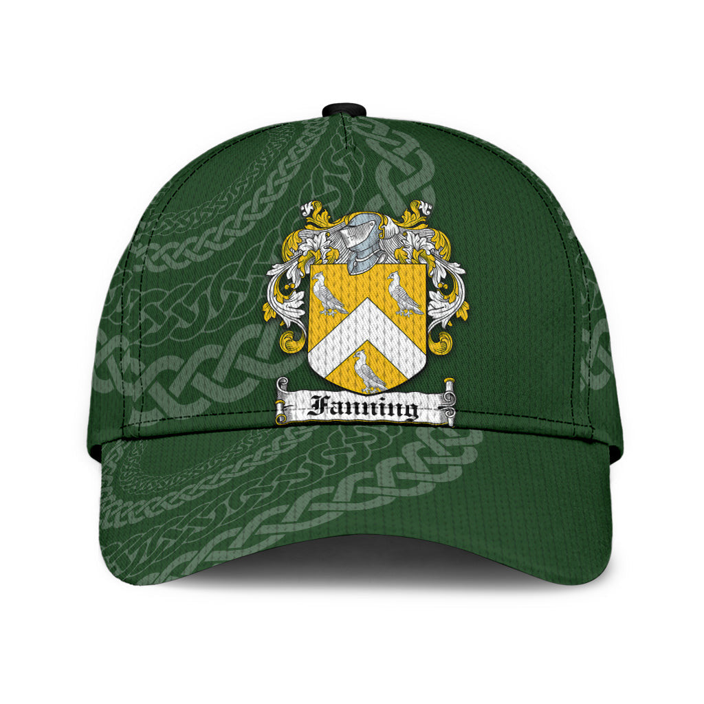 Clan Fanning Coat Of Arms - Irish Family Crest St Patrick's Day Classic CapPW12 Classic Cap - Fanning Coat Of Arms St Patrick's Day Classic Cap Irish Cap   
