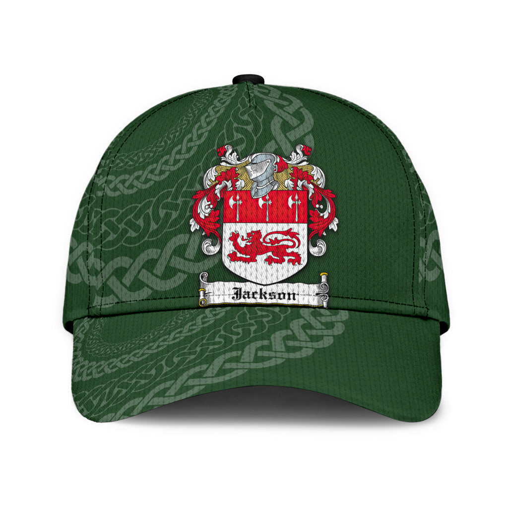 Clan Jackson Coat Of Arms - Irish Family Crest St Patrick's Day Classic CapFY51 Classic Cap - Jackson Coat Of Arms St Patrick's Day Classic Cap Irish Cap   