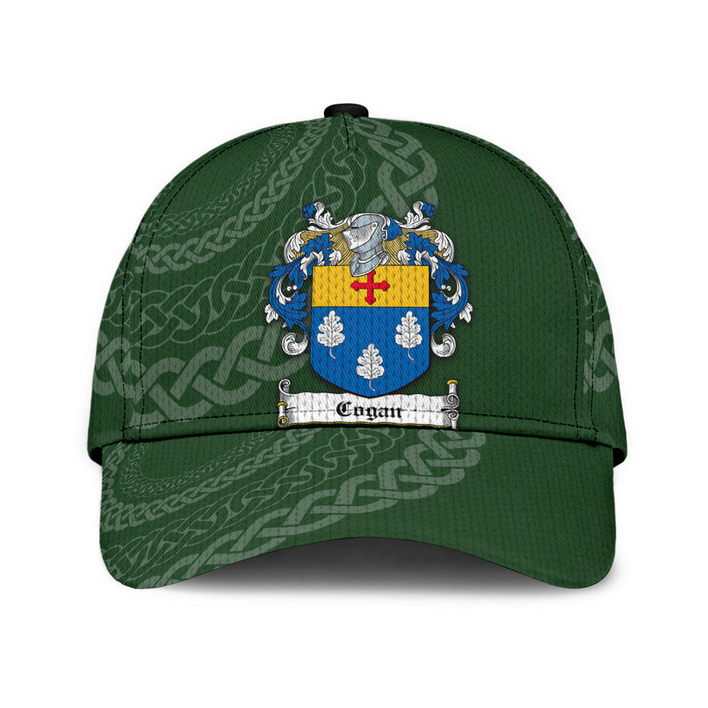 Clan Cogan Coat Of Arms Kildare Irelandarms - Irish Family Crest St Patrick's Day Classic CapOF59 Classic Cap - Cogan Coat Of Arms Kildare Irelandarms St Patrick's Day Classic Cap Irish Cap   