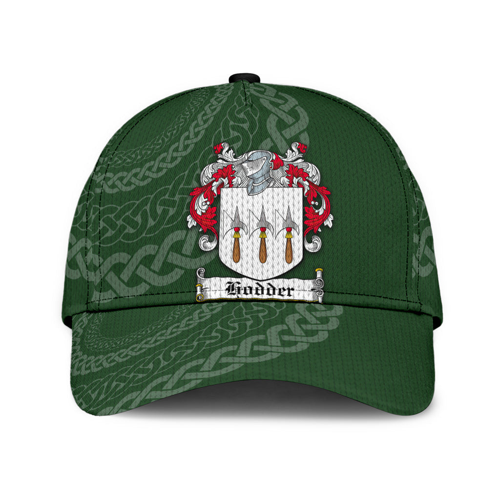Clan Hodder Coat Of Arms - Irish Family Crest St Patrick's Day Classic CapNA44 Classic Cap - Hodder Coat Of Arms St Patrick's Day Classic Cap Irish Cap   
