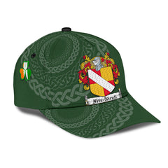 Clan Fitznicoll Coat Of Arms - Irish Family Crest St Patrick's Day Classic CapSD30 Classic Cap - Fitznicoll Coat Of Arms St Patrick's Day Classic Cap Irish Cap   