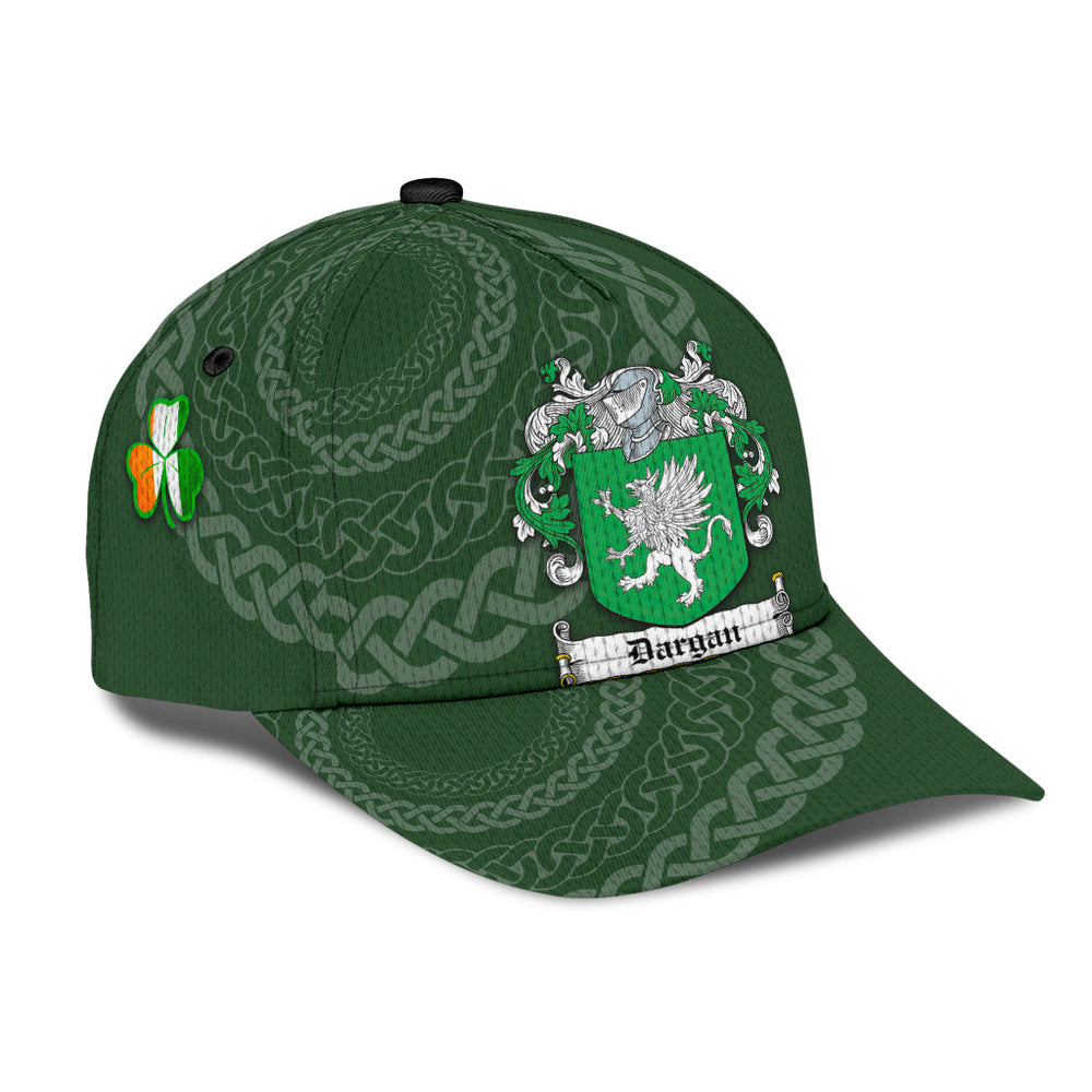 Clan Dargan Coat Of Arms - Irish Family Crest St Patrick's Day Classic CapIM38 Classic Cap - Dargan Coat Of Arms St Patrick's Day Classic Cap Irish Cap   