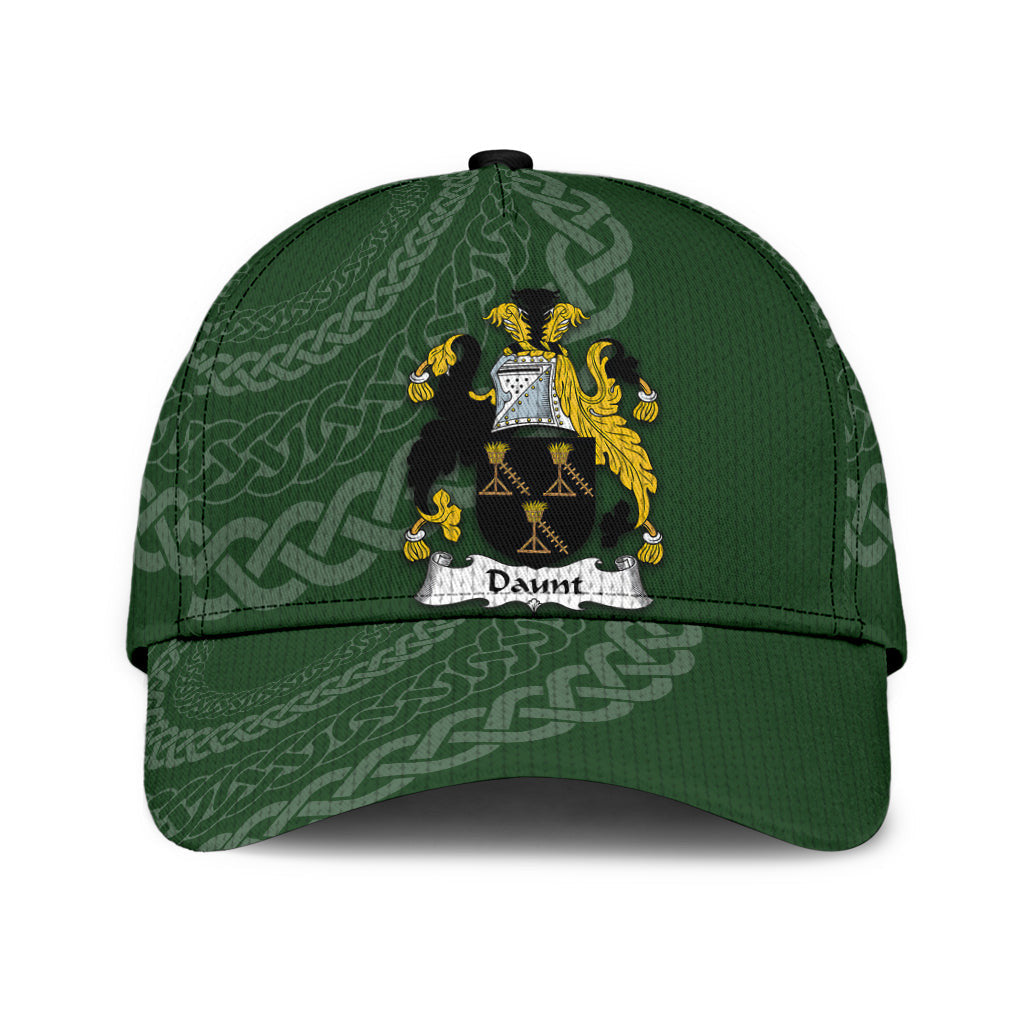 Clan Daunt Coat Of Arms - Irish Family Crest St Patrick's Day Classic CapSR86 Classic Cap - Daunt Coat Of Arms St Patrick's Day Classic Cap Irish Cap   