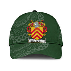 Clan Fitzgilbert Coat Of Arms - Irish Family Crest St Patrick's Day Classic CapUO26 Classic Cap - Fitzgilbert Coat Of Arms St Patrick's Day Classic Cap Irish Cap   