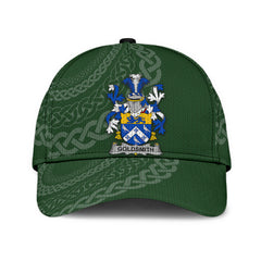 Clan Goldsmith Coat Of Arms - Irish Family Crest St Patrick's Day Classic CapKR59 Classic Cap - Goldsmith Coat Of Arms St Patrick's Day Classic Cap Irish Cap   