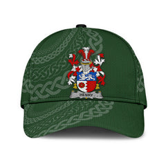 Clan Henry Coat Of Arms - Irish Family Crest St Patrick's Day Classic CapII36 Classic Cap - Henry Coat Of Arms St Patrick's Day Classic Cap Irish Cap   