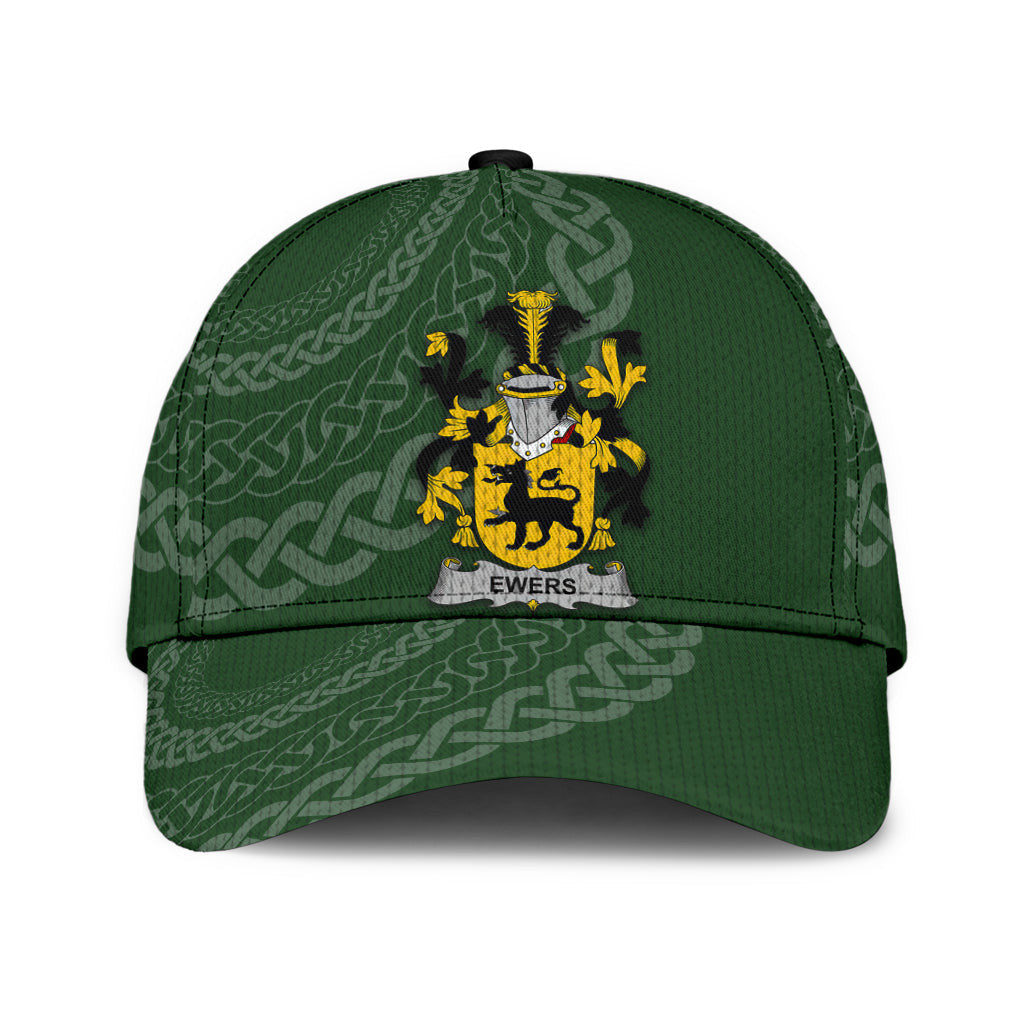 Clan Ewers Coat Of Arms - Irish Family Crest St Patrick's Day Classic CapIM51 Classic Cap - Ewers Coat Of Arms St Patrick's Day Classic Cap Irish Cap   