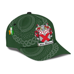 Clan Fitzgibbon Coat Of Arms - Irish Family Crest St Patrick's Day Classic CapTU20 Classic Cap - Fitzgibbon Coat Of Arms St Patrick's Day Classic Cap Irish Cap   