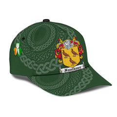 Clan Faulkner Coat Of Arms - Irish Family Crest St Patrick's Day Classic CapDH51 Classic Cap - Faulkner Coat Of Arms St Patrick's Day Classic Cap Irish Cap   