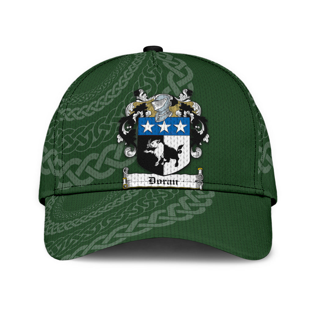 Clan Doran Coat Of Arms - Irish Family Crest St Patrick's Day Classic CapOA26 Classic Cap - Doran Coat Of Arms St Patrick's Day Classic Cap Irish Cap   