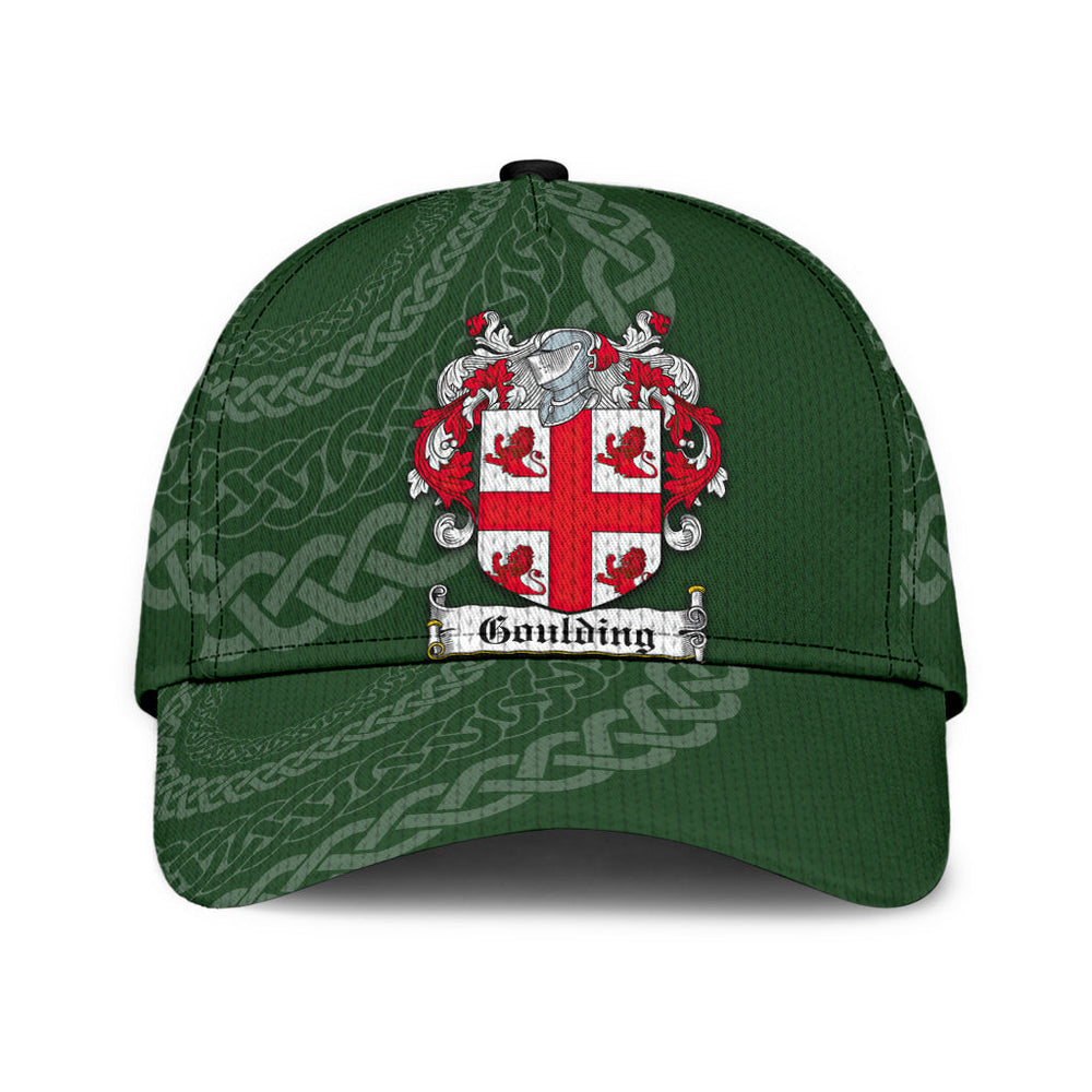 Clan Goulding Coat Of Arms - Irish Family Crest St Patrick's Day Classic CapRS64 Classic Cap - Goulding Coat Of Arms St Patrick's Day Classic Cap Irish Cap   