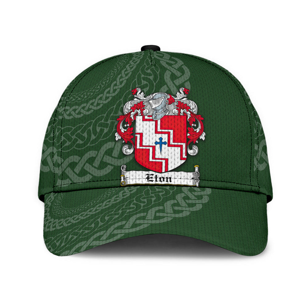 Clan Eton Coat Of Arms - Irish Family Crest St Patrick's Day Classic CapRA99 Classic Cap - Eton Coat Of Arms St Patrick's Day Classic Cap Irish Cap   