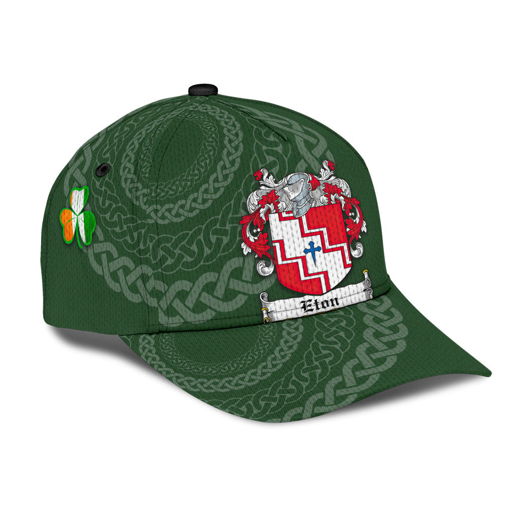 Clan Eton Coat Of Arms - Irish Family Crest St Patrick's Day Classic CapRA99 Classic Cap - Eton Coat Of Arms St Patrick's Day Classic Cap Irish Cap   