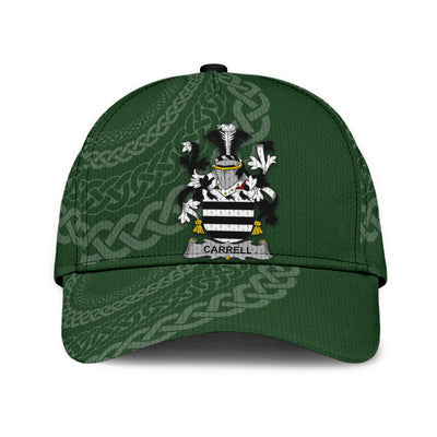 Clan Carrell Coat Of Arms - Irish Family Crest St Patrick's Day Classic Cap DG11