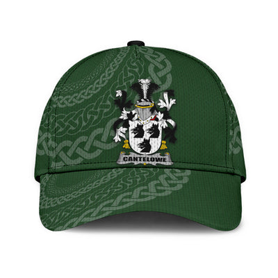 Clan Cantelowe Coat Of Arms Irisharms - Irish Family Crest St Patrick's Day Classic Cap SB35