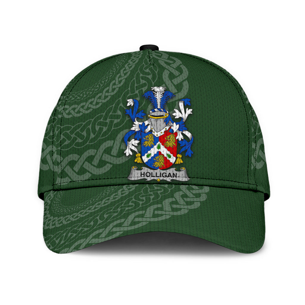 Clan Holligan Coat Of Arms - Irish Family Crest St Patrick's Day Classic CapDT48 Classic Cap - Holligan Coat Of Arms St Patrick's Day Classic Cap Irish Cap   