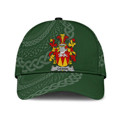 Clan Cashin Coat Of Arms - Irish Family Crest St Patrick's Day Classic CapLS59 Classic Cap - Cashin Coat Of Arms St Patrick's Day Classic Cap Irish Cap   