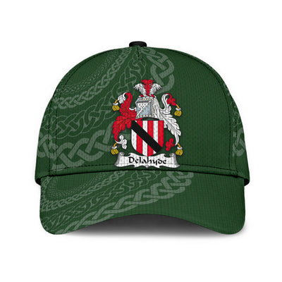 Clan Delahyde Coat Of Arms - Irish Family Crest St Patrick's Day Classic Cap EN73
