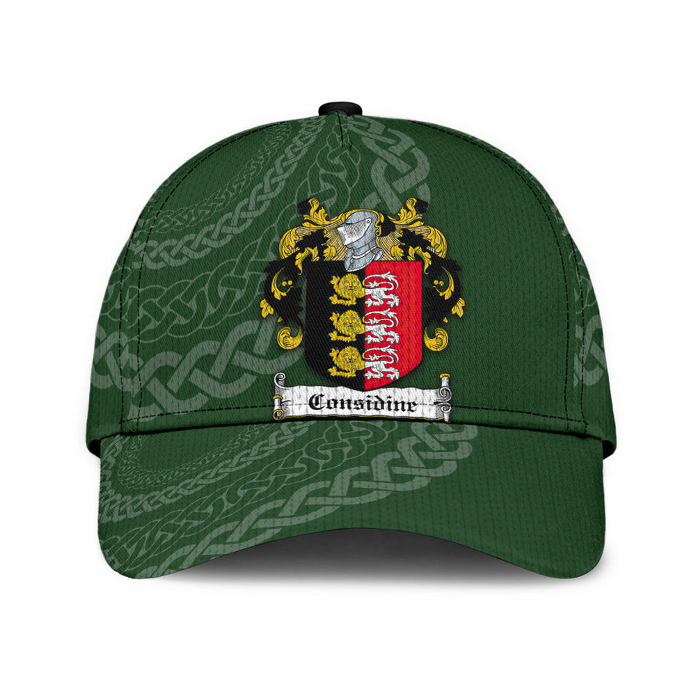 Clan Considine Coat Of Arms - Irish Family Crest St Patrick's Day Classic CapZP70 Classic Cap - Considine Coat Of Arms St Patrick's Day Classic Cap Irish Cap   