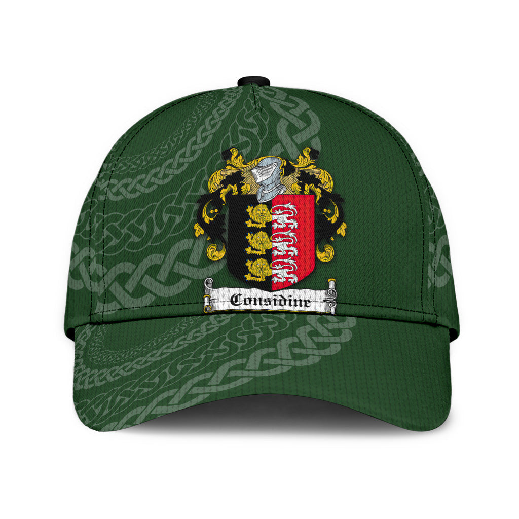 Clan Considine Coat Of Arms - Irish Family Crest St Patrick's Day Classic CapZP70 Classic Cap - Considine Coat Of Arms St Patrick's Day Classic Cap Irish Cap   