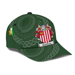 Clan Caulfield Coat Of Arms - Irish Family Crest St Patrick's Day Classic CapFL54 Classic Cap - Caulfield Coat Of Arms St Patrick's Day Classic Cap Irish Cap   