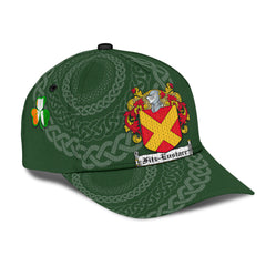 Clan Fitzeustace Coat Of Arms - Irish Family Crest St Patrick's Day Classic CapSK48 Classic Cap - Fitzeustace Coat Of Arms St Patrick's Day Classic Cap Irish Cap   