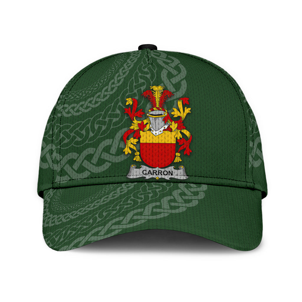 Clan Carron Coat Of Arms - Irish Family Crest St Patrick's Day Classic CapUI11 Classic Cap - Carron Coat Of Arms St Patrick's Day Classic Cap Irish Cap   