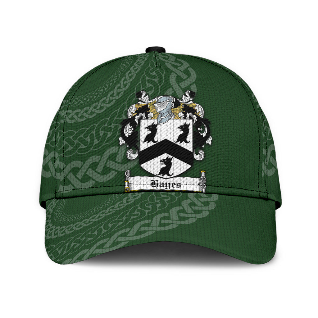 Clan Hayes Coat Of Arms - Irish Family Crest St Patrick's Day Classic CapPG76 Classic Cap - Hayes Coat Of Arms St Patrick's Day Classic Cap Irish Cap   