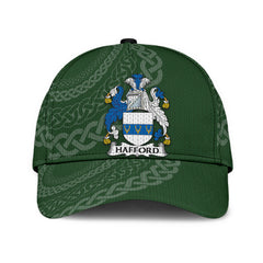 Clan Hafford Coat Of Arms - Irish Family Crest St Patrick's Day Classic CapXN77 Classic Cap - Hafford Coat Of Arms St Patrick's Day Classic Cap Irish Cap   