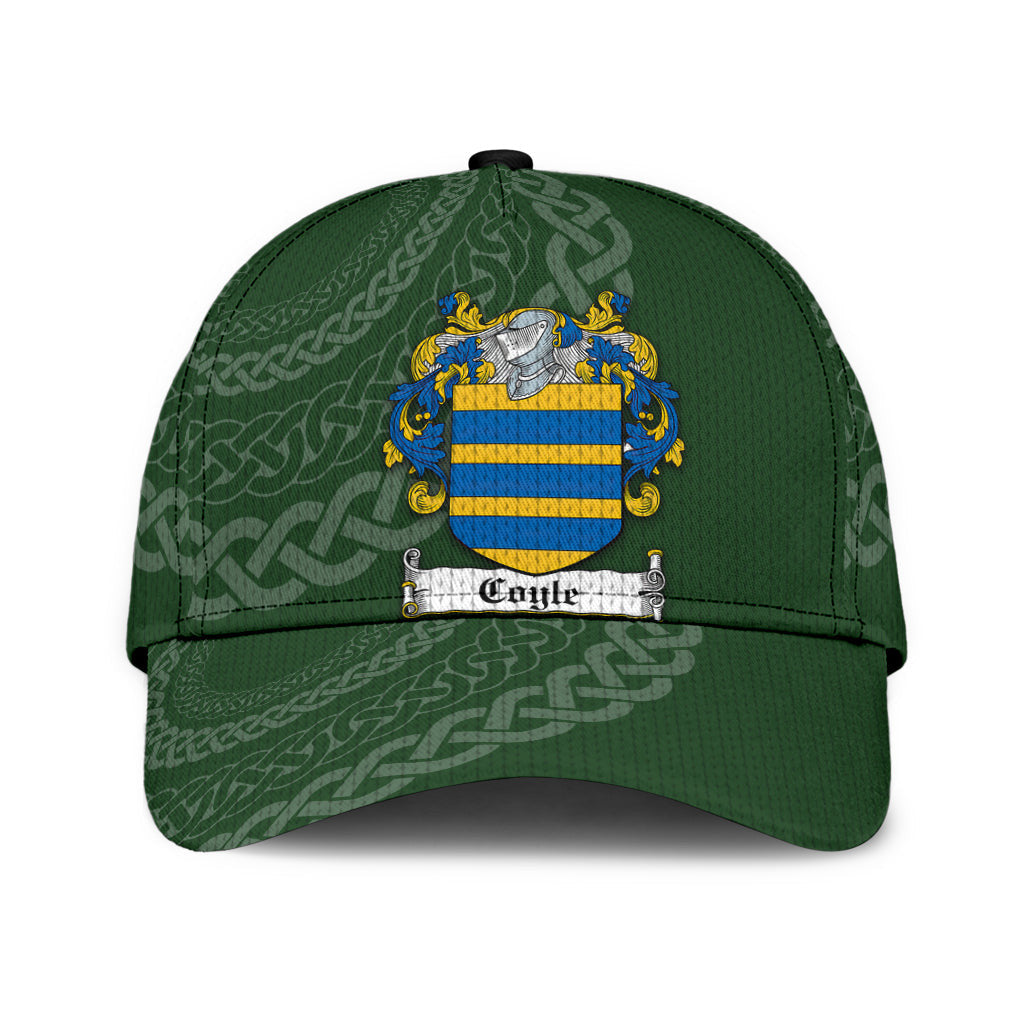 Clan Coyle Coat Of Arms - Irish Family Crest St Patrick's Day Classic CapCL16 Classic Cap - Coyle Coat Of Arms St Patrick's Day Classic Cap Irish Cap   