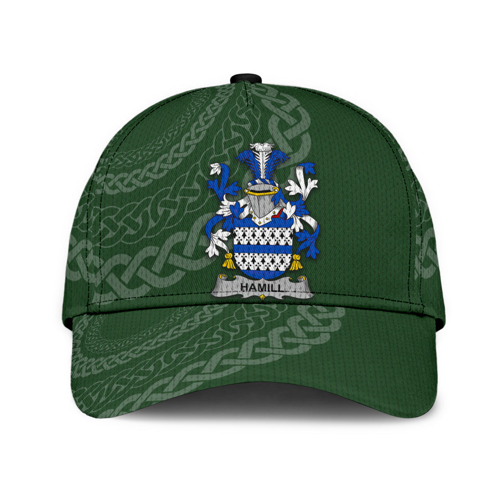 Clan Hamill Coat Of Arms - Irish Family Crest St Patrick's Day Classic CapBJ76 Classic Cap - Hamill Coat Of Arms St Patrick's Day Classic Cap Irish Cap   