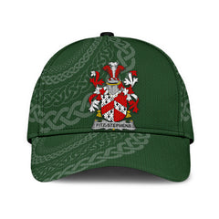 Clan Fitzstephens Coat Of Arms - Irish Family Crest St Patrick's Day Classic CapZT68 Classic Cap - Fitzstephens Coat Of Arms St Patrick's Day Classic Cap Irish Cap   