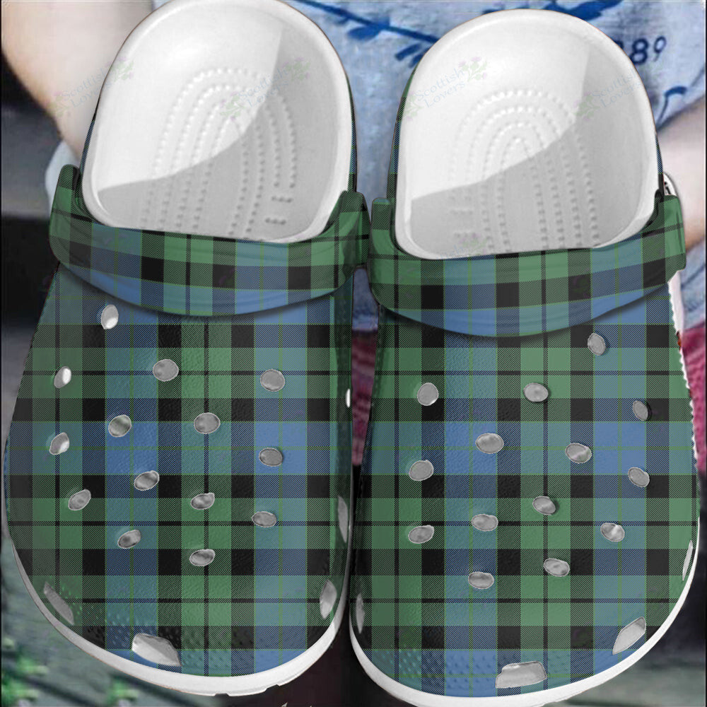 Clan MacKay Ancient Tartan Clogs Classic IK89 MacKay Ancient Tartan Tartan Today   