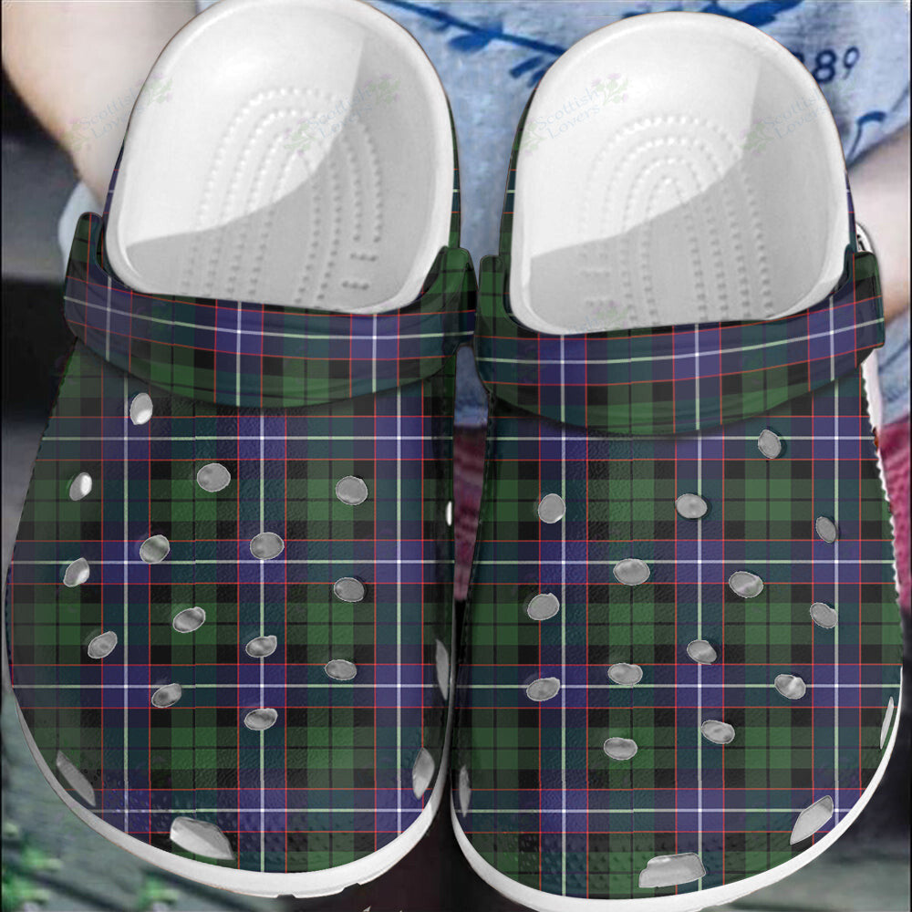 Clan Russell Modern Tartan Clogs Classic HF55 Russell Modern Tartan Tartan Today   