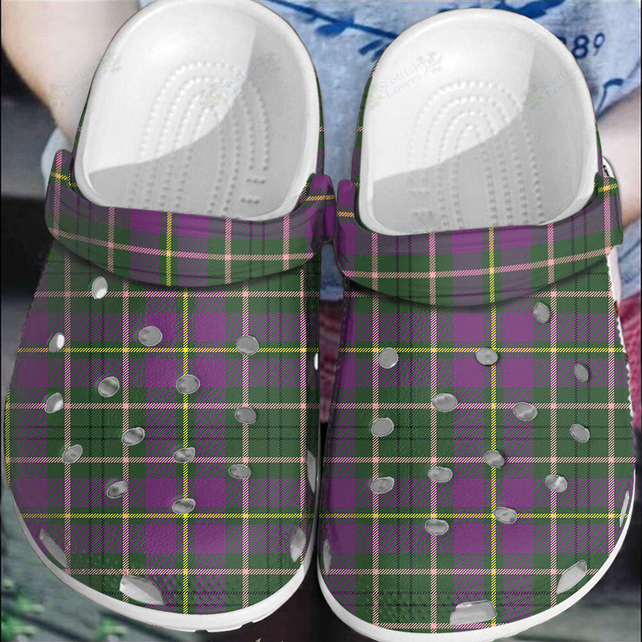 Clan Taylor Tartan Clogs Classic