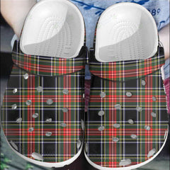 Clan Stewart Black Tartan Clogs Classic EF19 Stewart Black Tartan Tartan Today   
