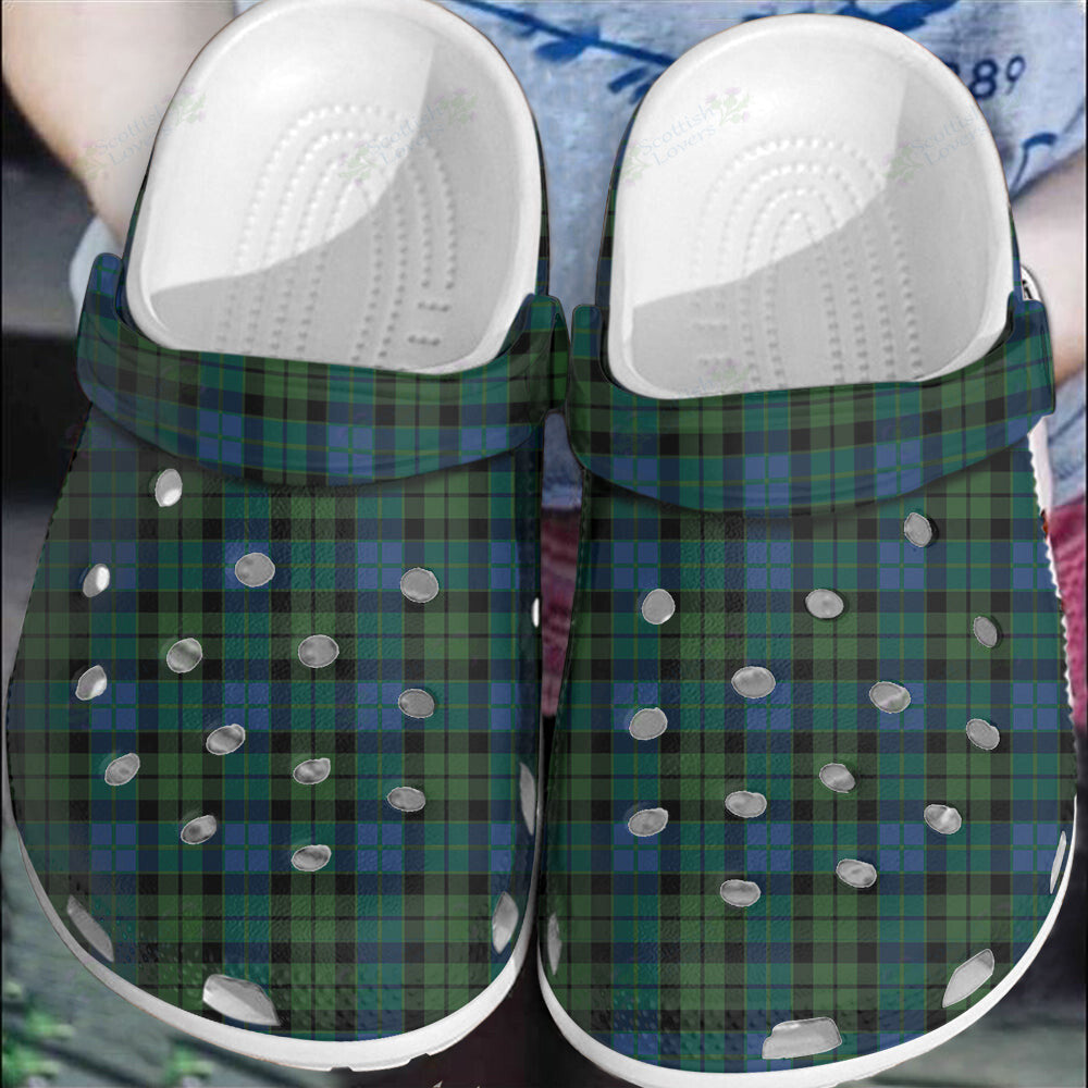 Clan MacKay Modern Tartan Clogs Classic HL21 MacKay Modern Tartan Tartan Today   