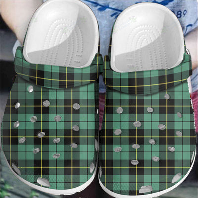 Clan Wallace Hunting Ancient Tartan Clogs Classic