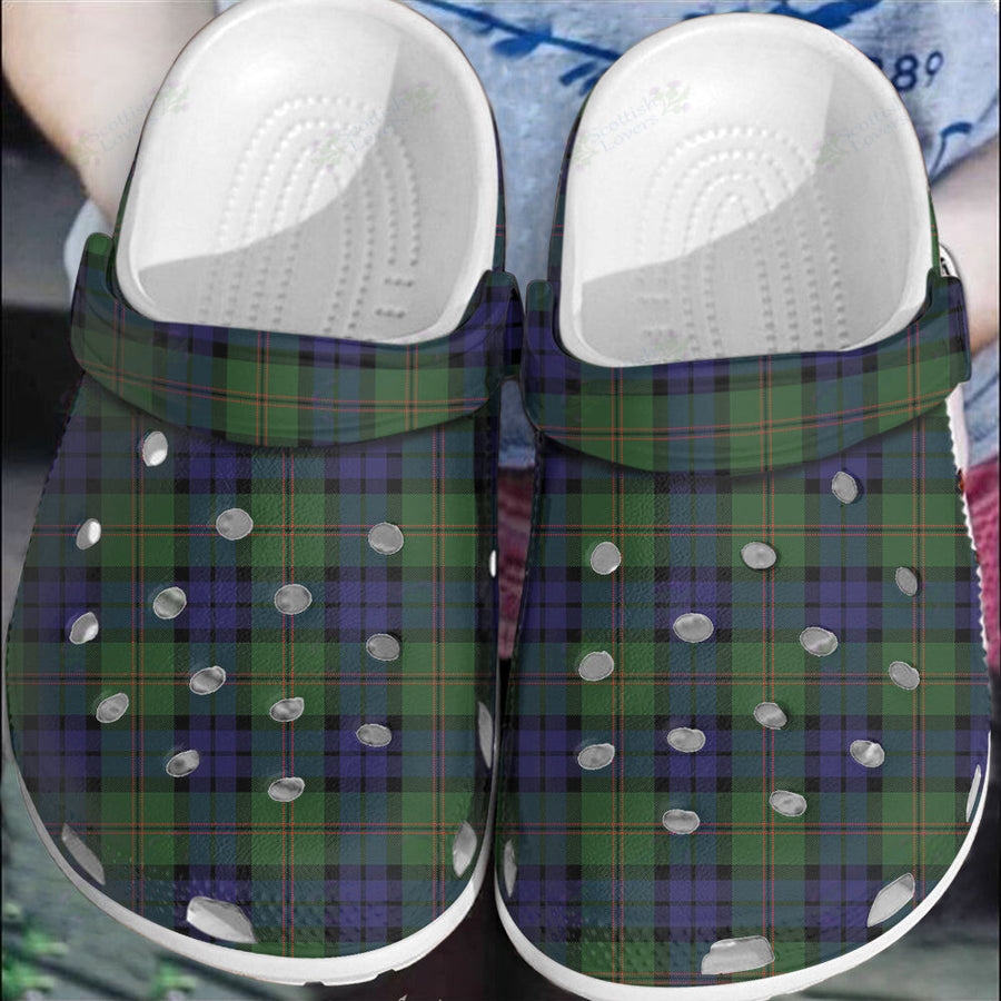 Clan Dundas Modern 02 Tartan Clogs Classic