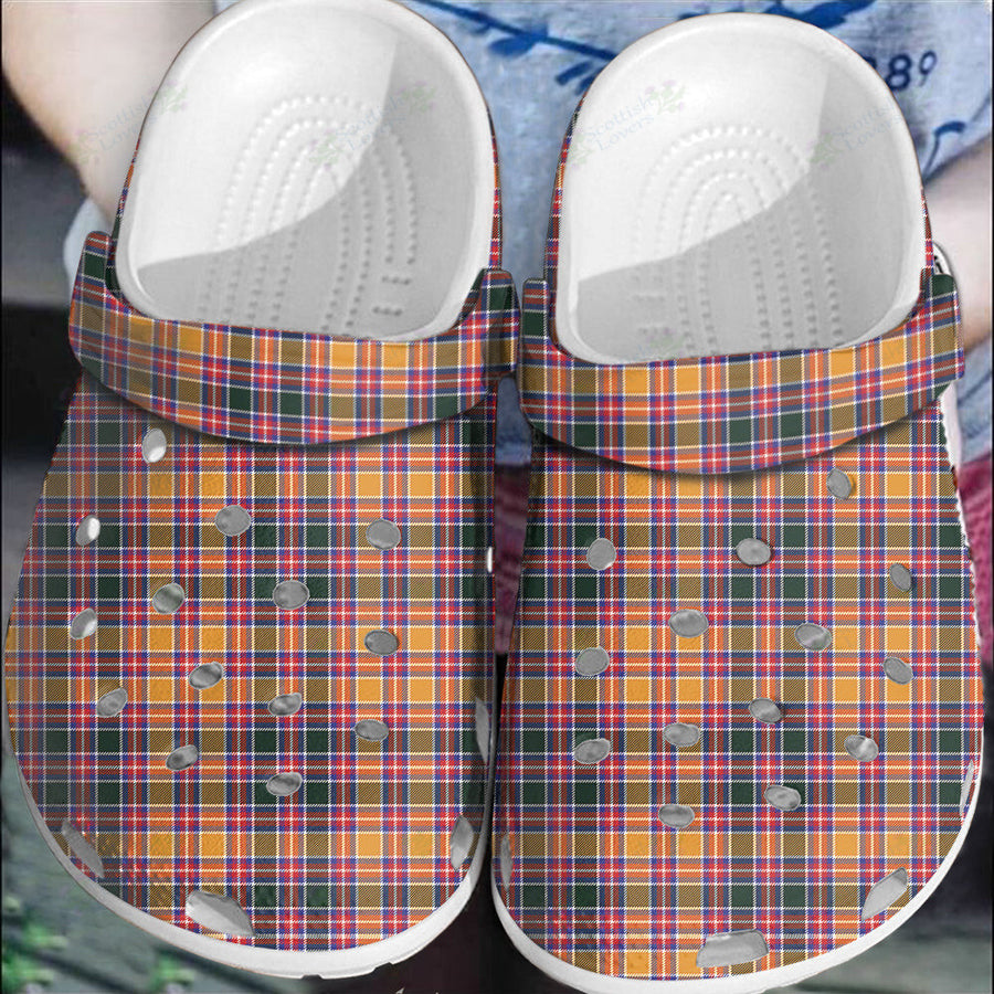 Clan Jacobite Tartan Clogs Classic