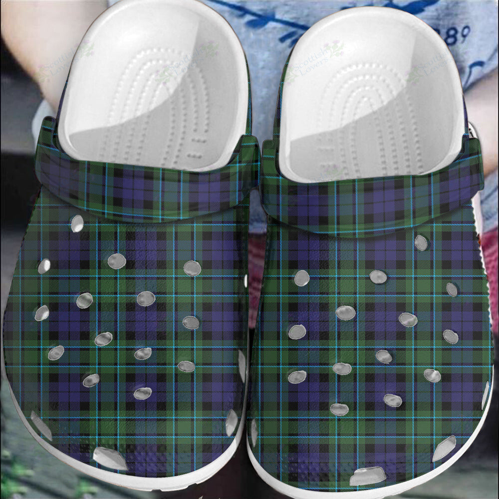 Clan MacCallum Modern Tartan Clogs Classic WZ51 MacCallum Modern Tartan Tartan Today   