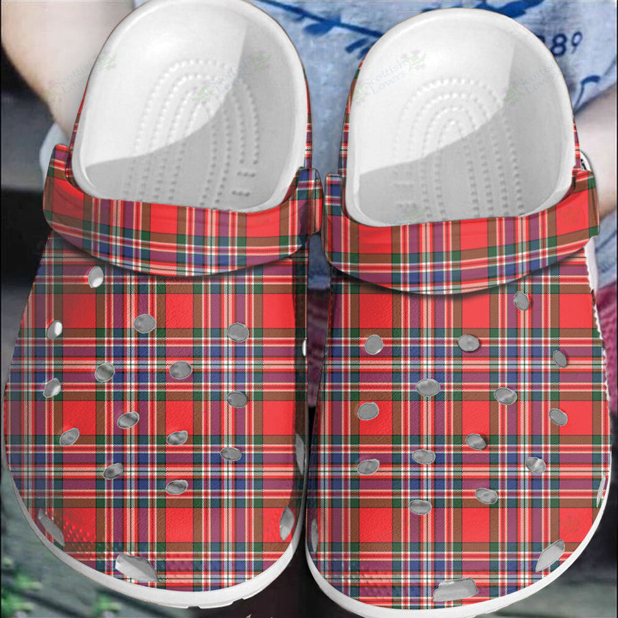 Clan MacFarlane Modern Tartan Clogs Classic