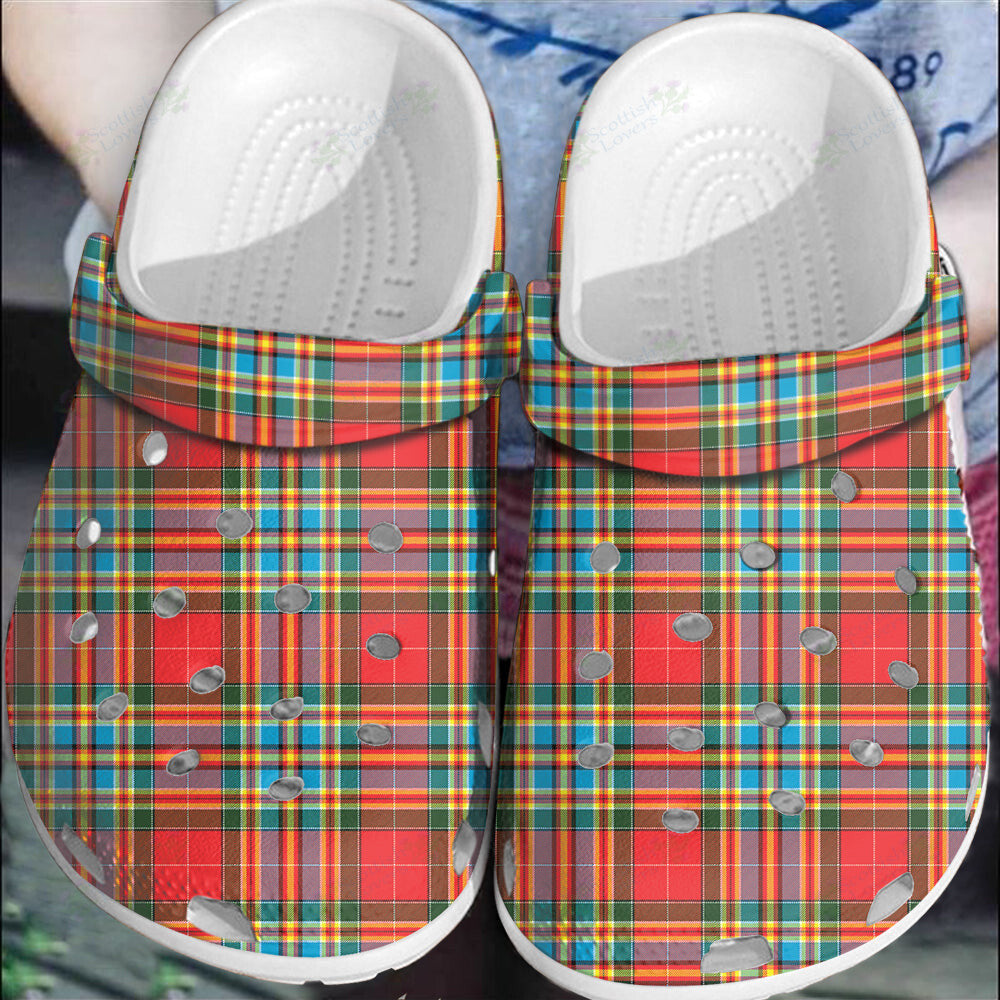 Clan Chattan Tartan Clogs Classic AW86 Chattan Tartan Tartan Today   