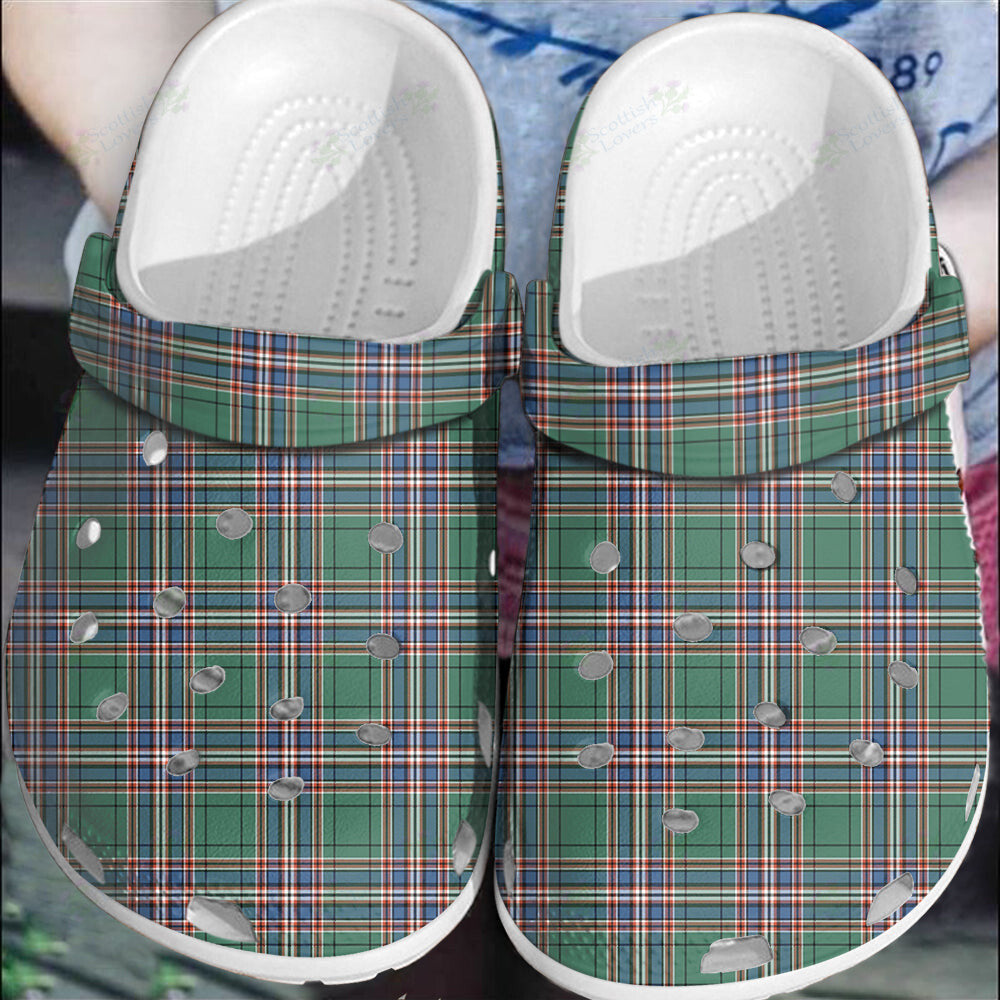 Clan MacFarlane Hunting Ancient Tartan Clogs Classic JB99 MacFarlane Hunting Ancient Tartan Tartan Today   