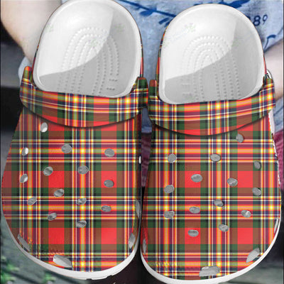 Clan MacGill Modern Tartan Clogs Classic