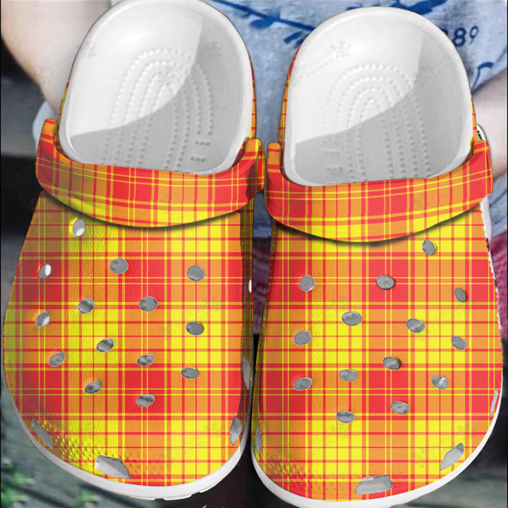 Clan MacMillan  Tartan Clogs Classic DB54 MacMillan Clan Tartan Tartan Today   
