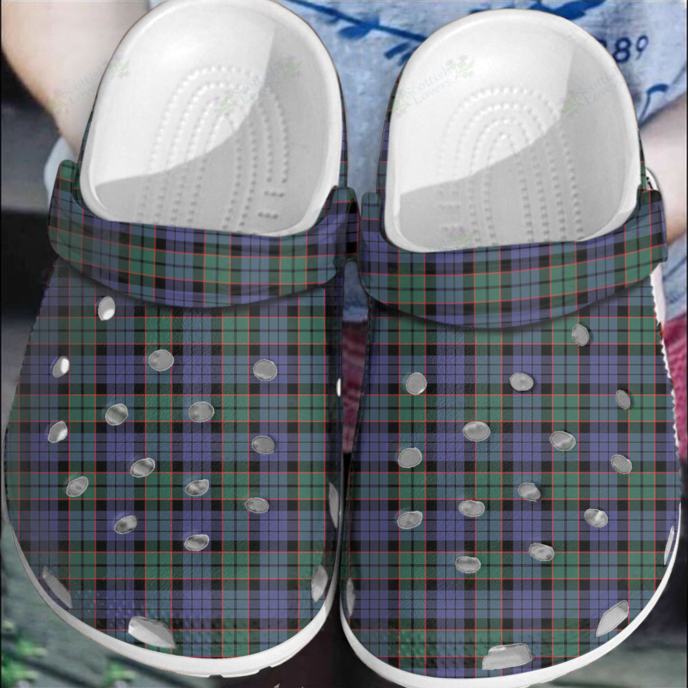 Clan Fletcher Modern Tartan Clogs Classic CB10 Fletcher Modern Tartan Tartan Today   