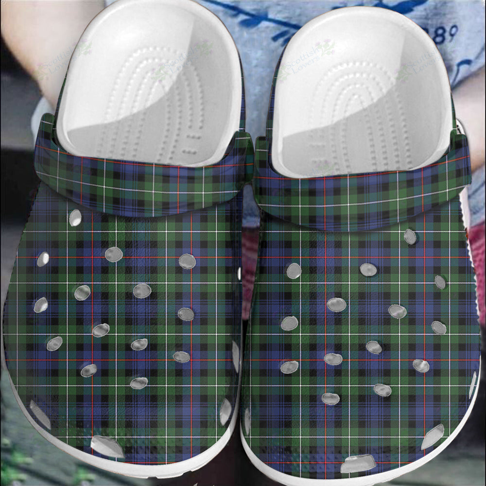 Clan MacKenzie Modern Tartan Clogs Classic QH46 MacKenzie Modern Tartan Tartan Today   