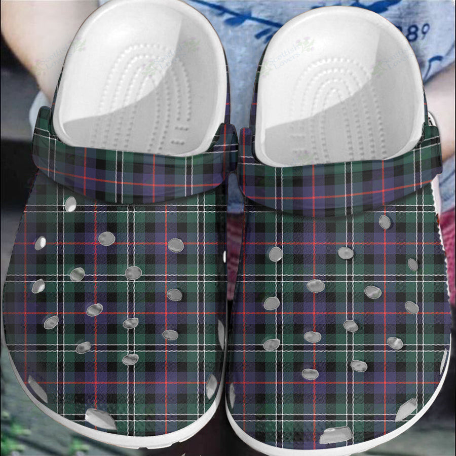 Clan Rose Hunting Modern Tartan Clogs Classic
